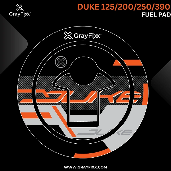 Duke 125/200/250/390 Fuel Pad | Premium 3D Gel Fuel Pad, Pack of 1